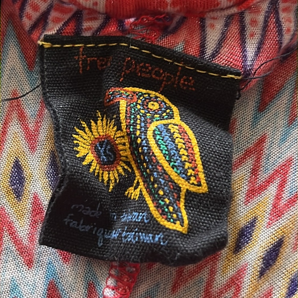 Free People babydoll halter top - Picture 4 of 5